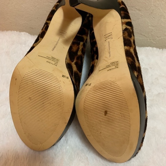 INC Calf Hair 5” Heeled Booties - Picture 5 of 8